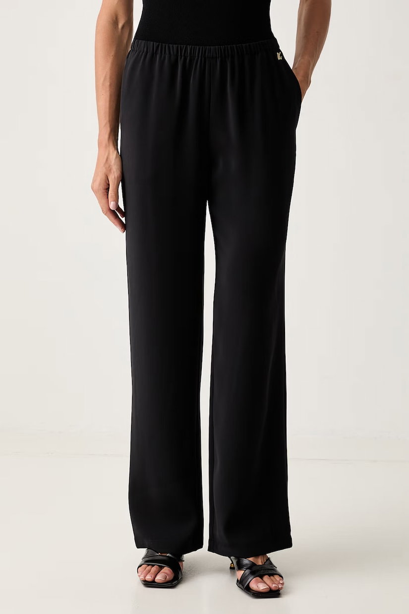 Armani Exchange pantaloni straight pentru femei