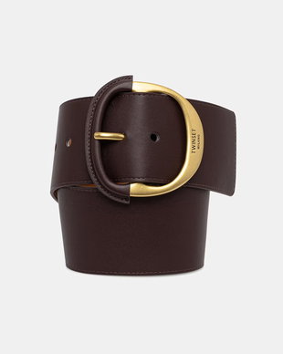 Twinset curea lată pentru femei din piele