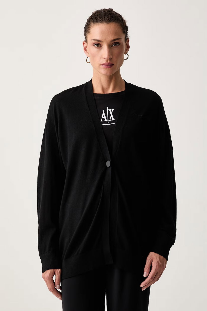 Armani Exchange cardigan pentru femei din lână