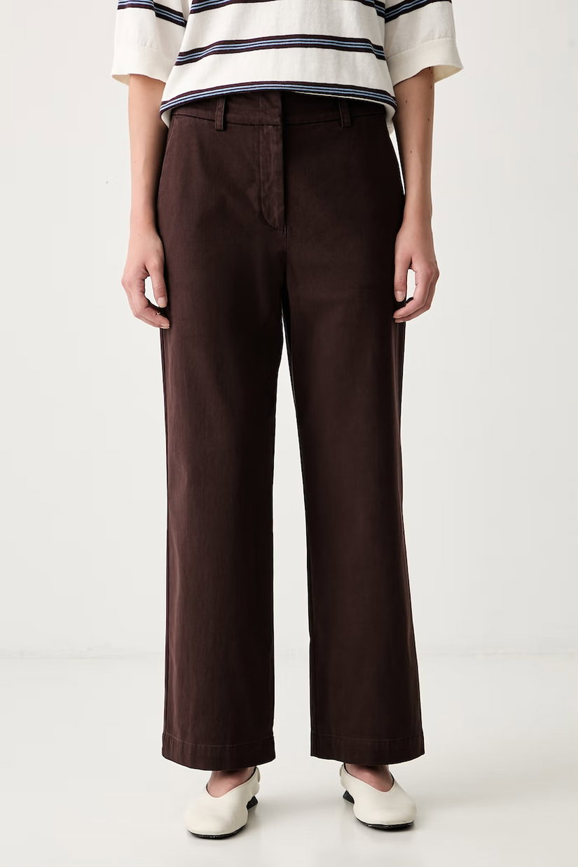 Marc O'Polo pantaloni pentru femei din bumbac cu elastan