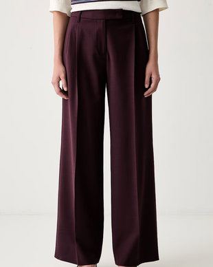 Marc O'Polo pantaloni pentru femei cu amestec de lână