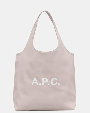 A.P.C. geantă cu imitație de piele tote ninon