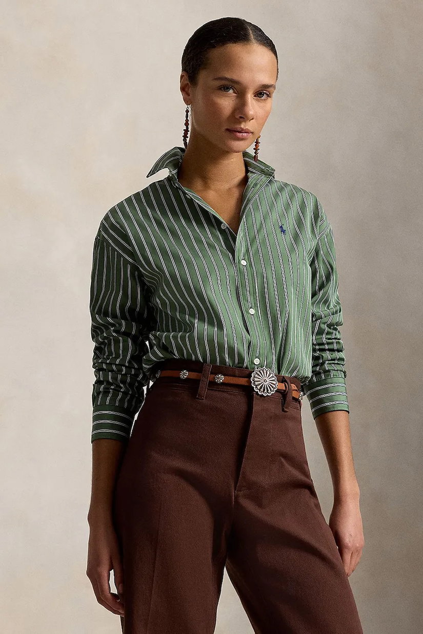 Polo Ralph Lauren cămașă pentru femei din bumbac