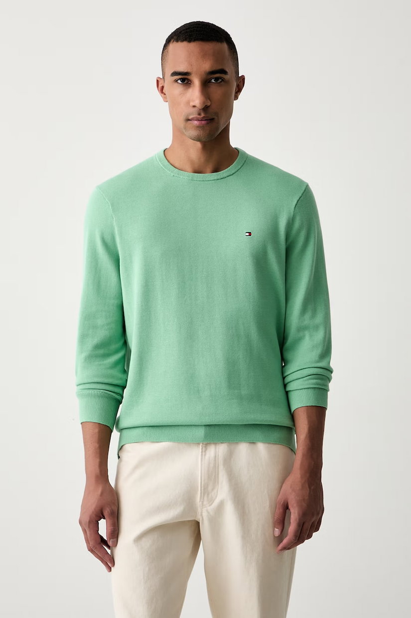 Tommy Hilfiger pulover pentru bărbați, din bumbac