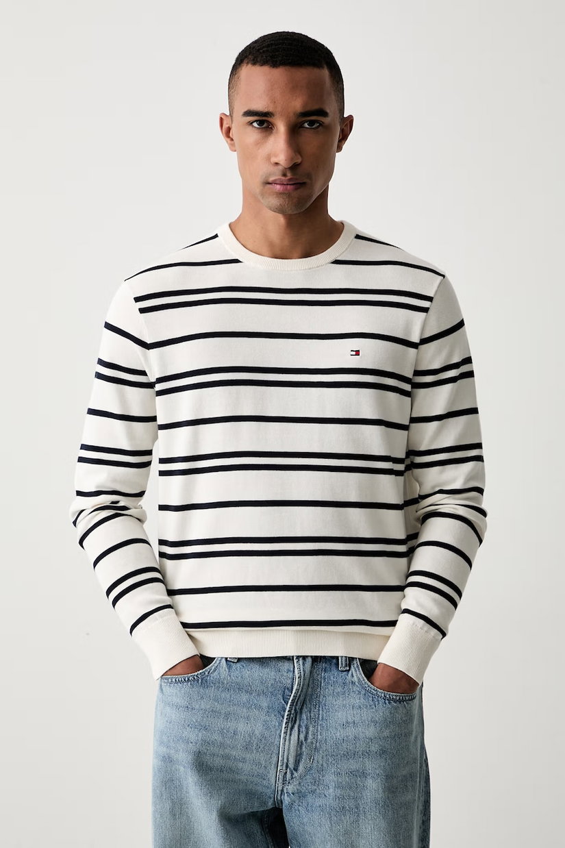 Tommy Hilfiger pulover pentru bărbați, din bumbac