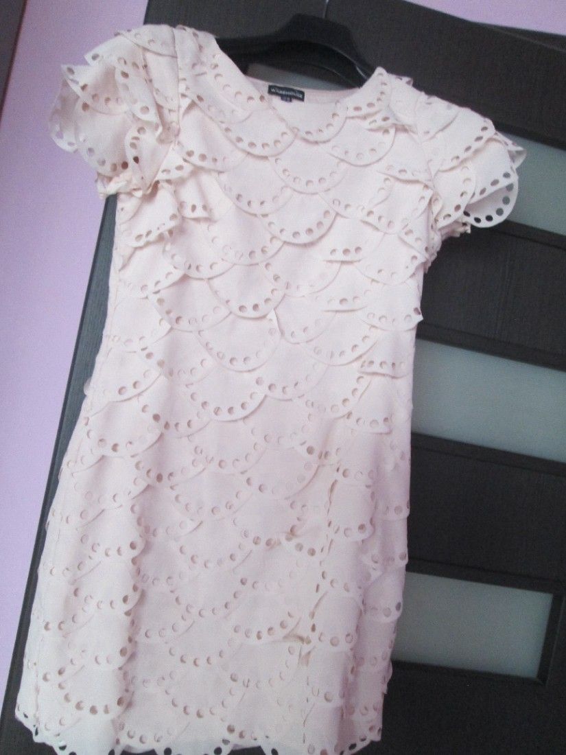 rochie roz deosebita XS
