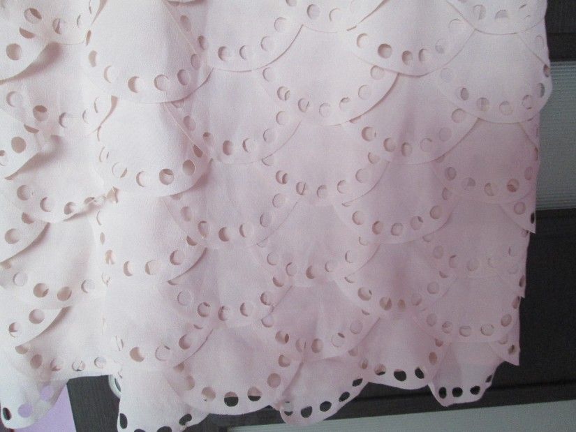 rochie roz deosebita XS