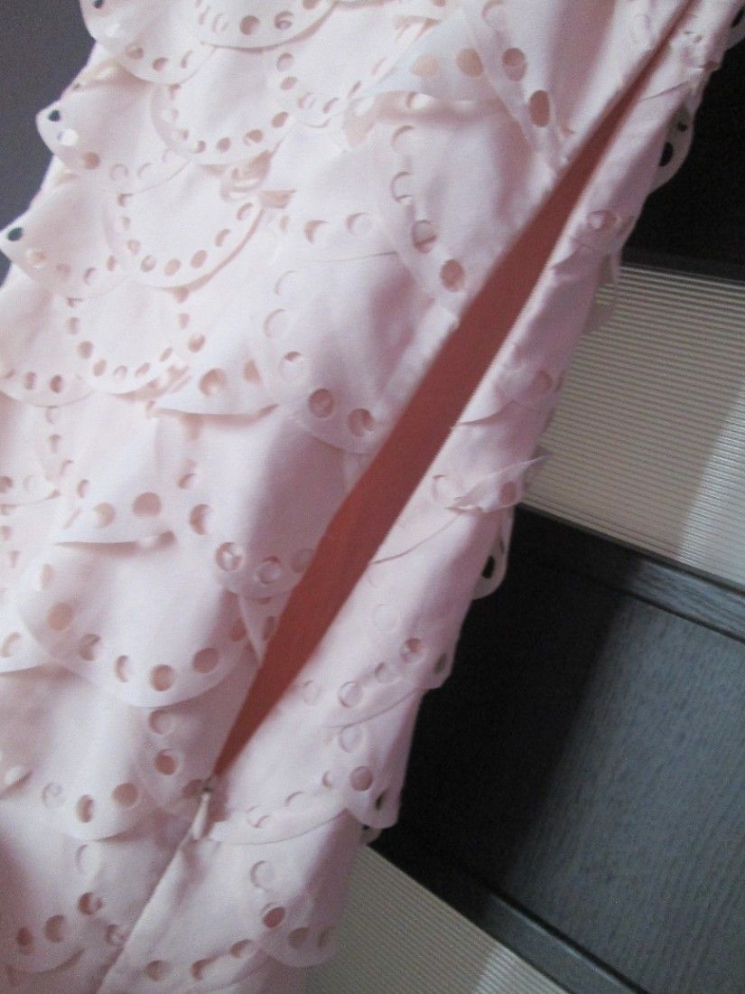 rochie roz deosebita XS