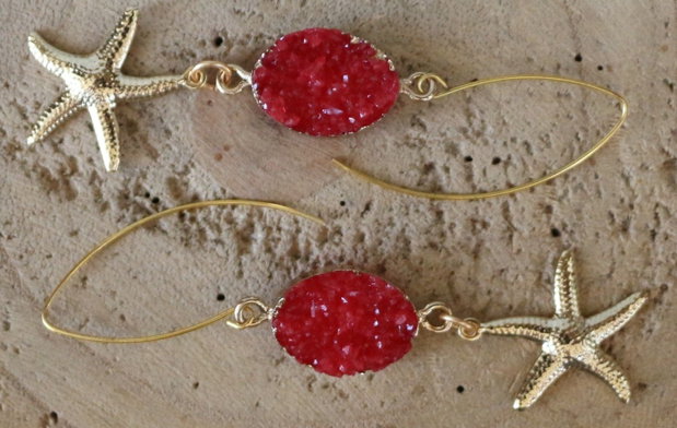 Cercei handmade inspirați de frumusețea mării