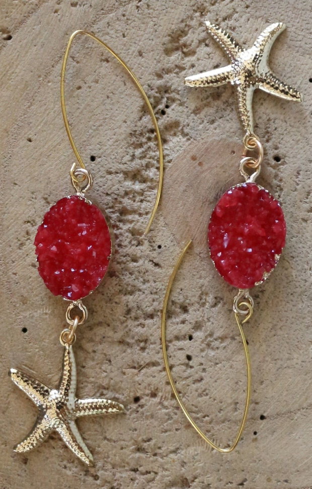 Cercei handmade inspirați de frumusețea mării