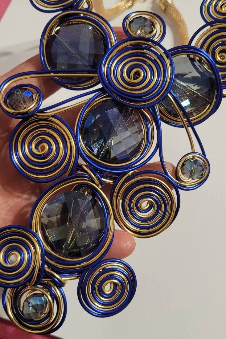 Colier și cercei handmade