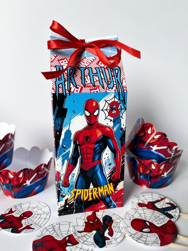 Cutii dulciuri Spiderman