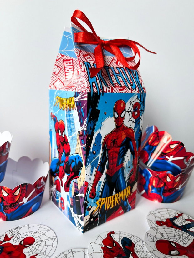 Cutii dulciuri Spiderman