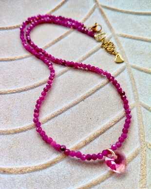 Colier CHOKER radacina de Rubin