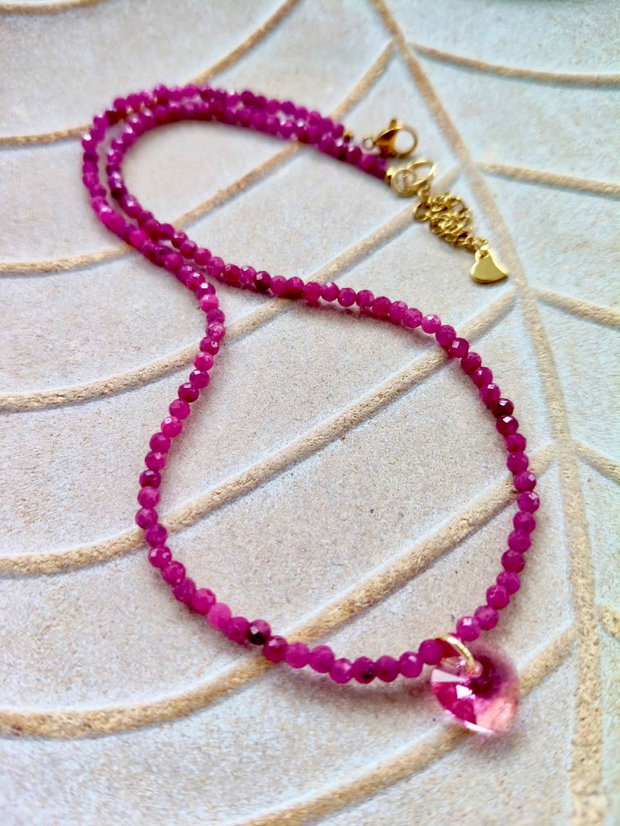 Colier CHOKER radacina de Rubin