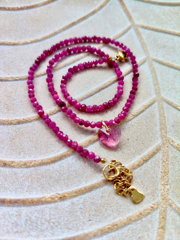 Colier CHOKER radacina de Rubin