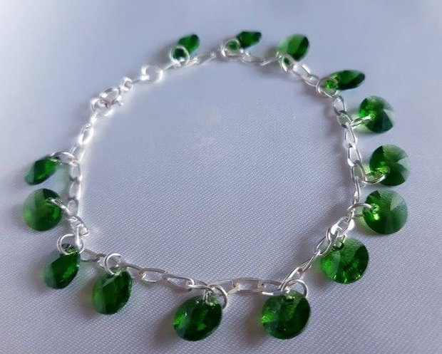Fern Green - Swarovschi - Ag925