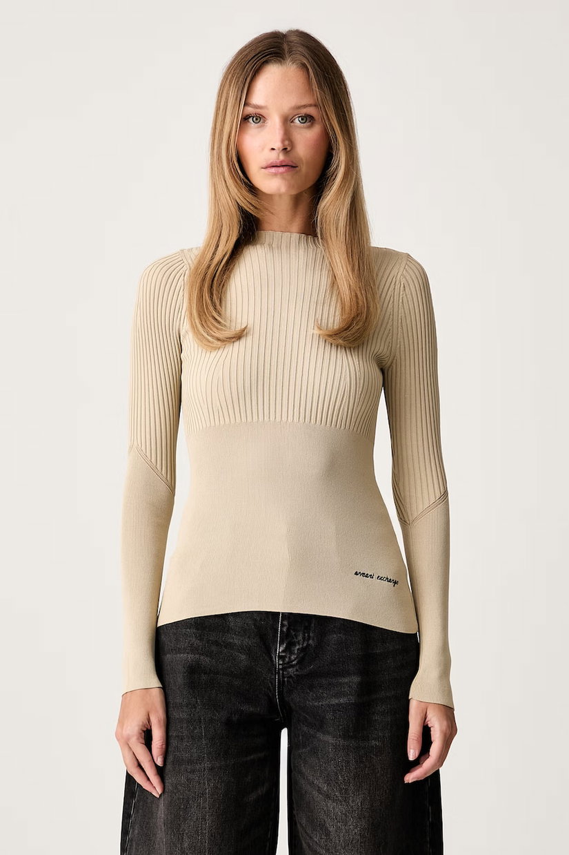 Armani Exchange pulover pentru femei cu vâscoză
