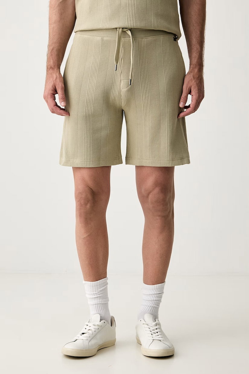 BOSS pantaloni scurți de loungewear pentru bărbați cu bumbac Structure Shorts
