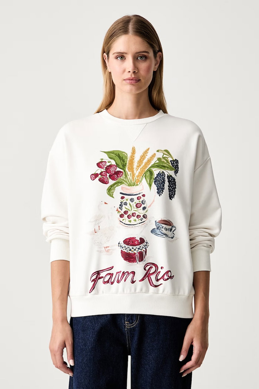 Farm Rio hanorac pentru femei cu bumbac