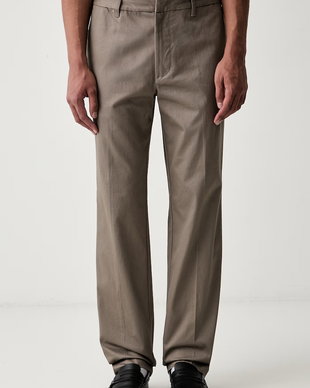 Emporio Armani pantaloni regular pentru bărbați din bumbac cu elastan