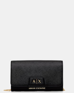 Armani Exchange geantă plic pentru femei cu imitație de piele