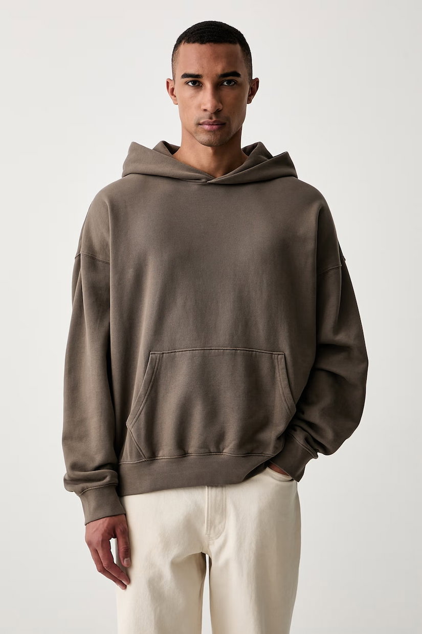 Levi's hanorac cu glugă pentru bărbați cu bumbac SOFT CROPPED