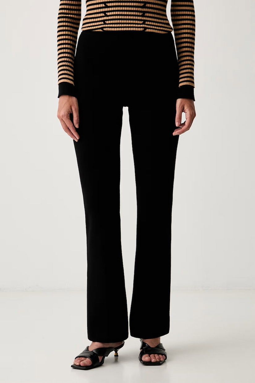 Twinset pantaloni pentru femei cu vâscoză