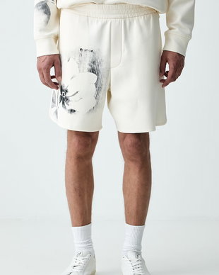 Armani Exchange pantaloni scurți de trening pentru bărbați cu bumbac