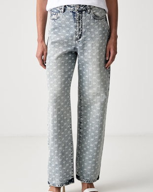 Armani Exchange blugi relaxed fit pentru femei