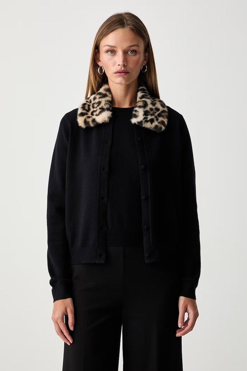 Twinset cardigan pentru femei cu vâscoză