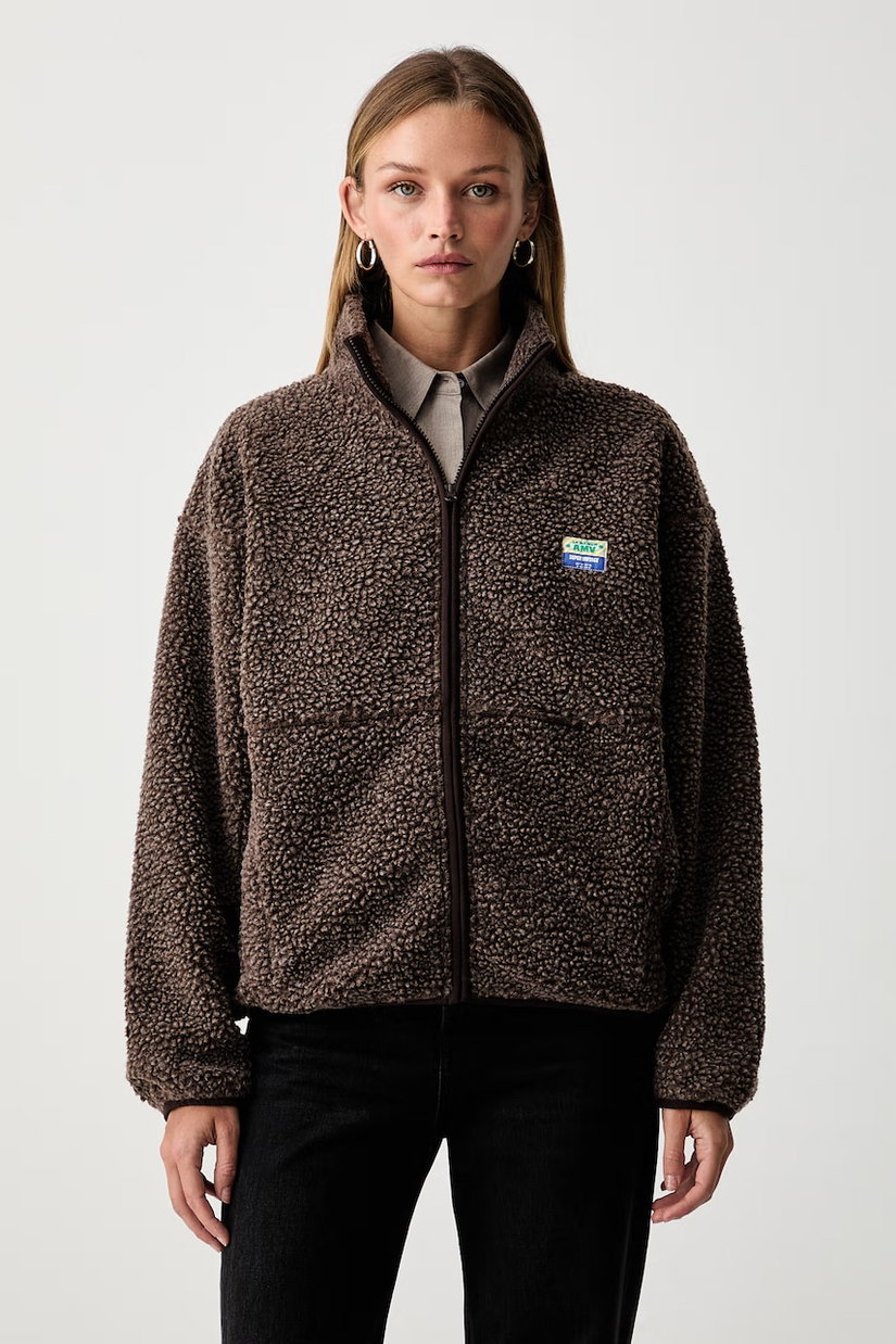 American Vintage hanorac din polar pentru femei