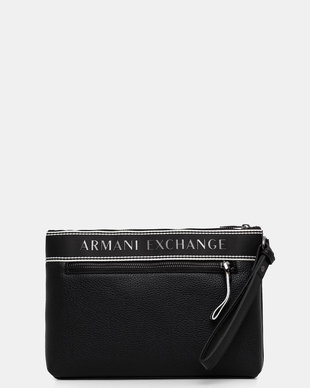 Armani Exchange geantă mică pentru bărbați cu imitație de piele