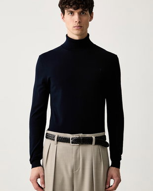 Trussardi pulover pentru bărbați cu vâscoză