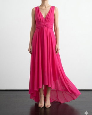 Rochie elegantă asimetrică Sandro Ferrone