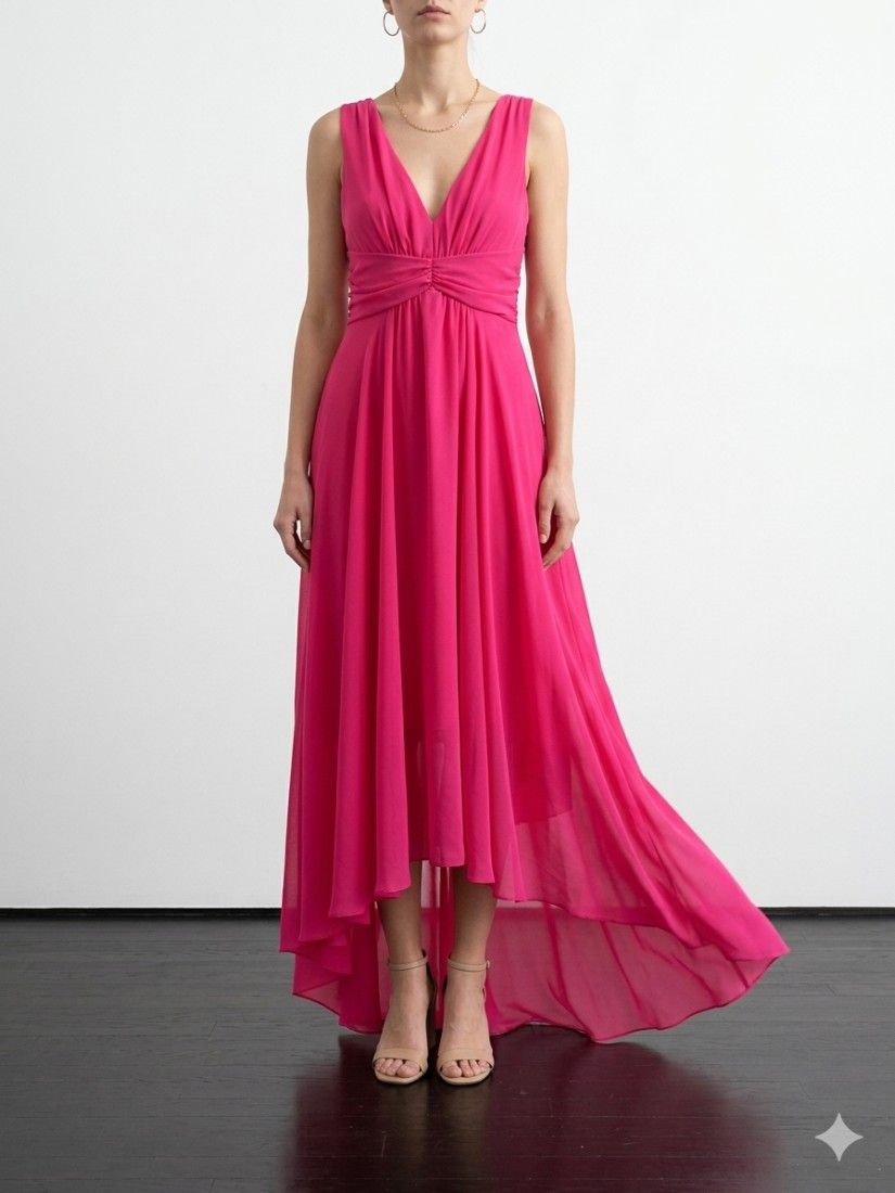 Rochie elegantă asimetrică Sandro Ferrone