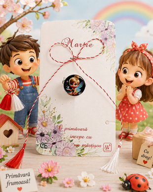 Brosa martisor Tinkerbell