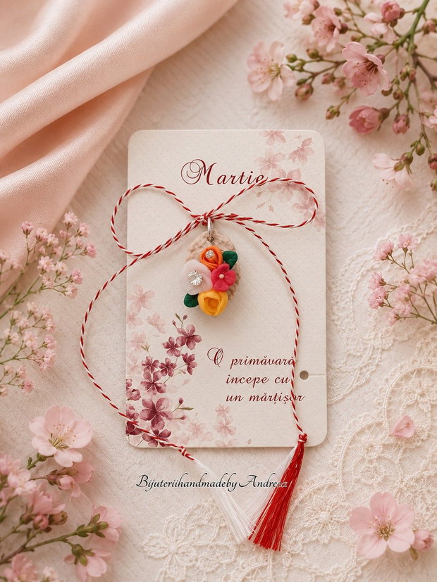 Martisor buchet de flori