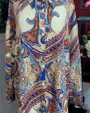 Bluza imprimeu paisley
