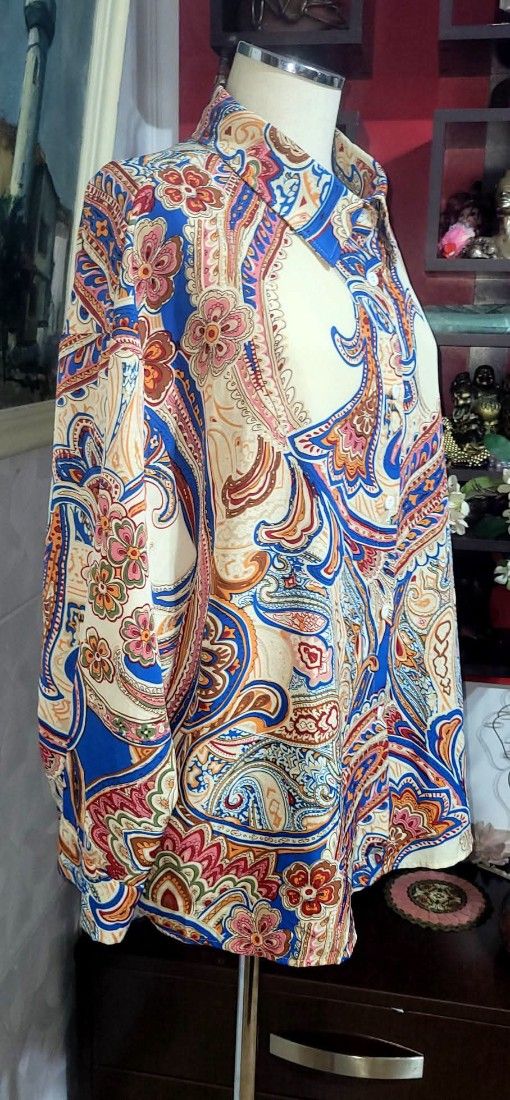 Bluza imprimeu paisley