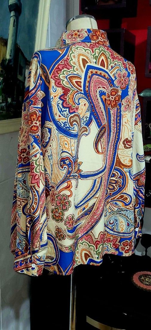 Bluza imprimeu paisley