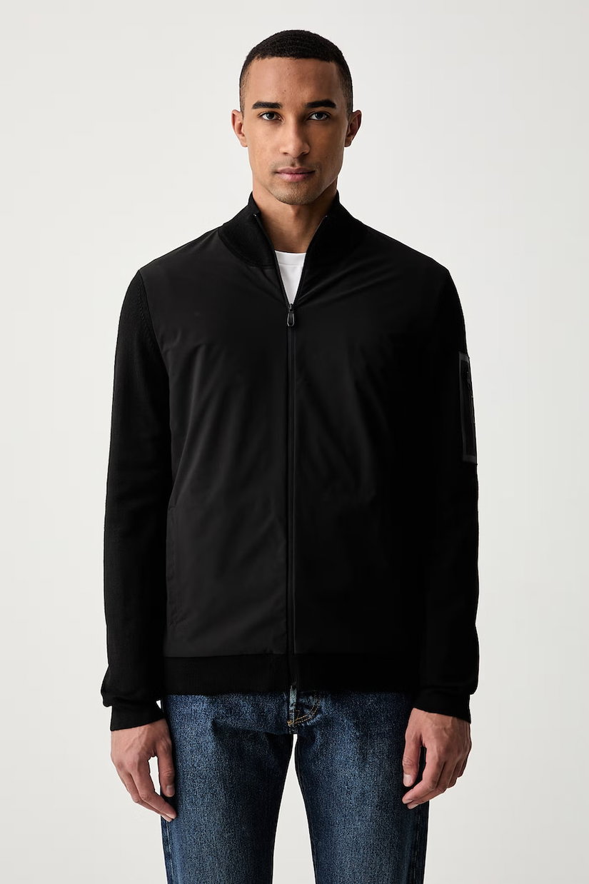 BOSS Green cardigan pentru bărbați cu lână KN_Momentum-X HY