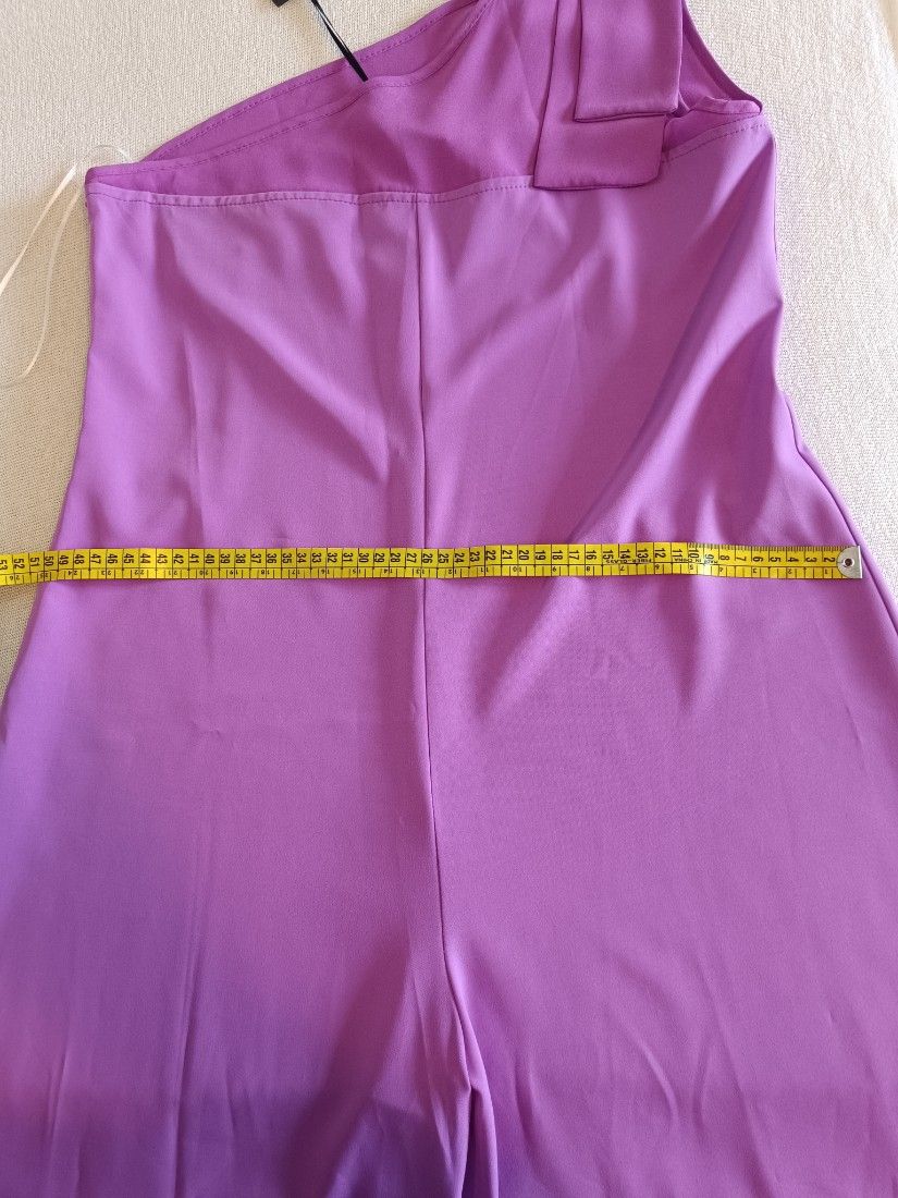 Salopetă elegantă Key Di violet/magenta