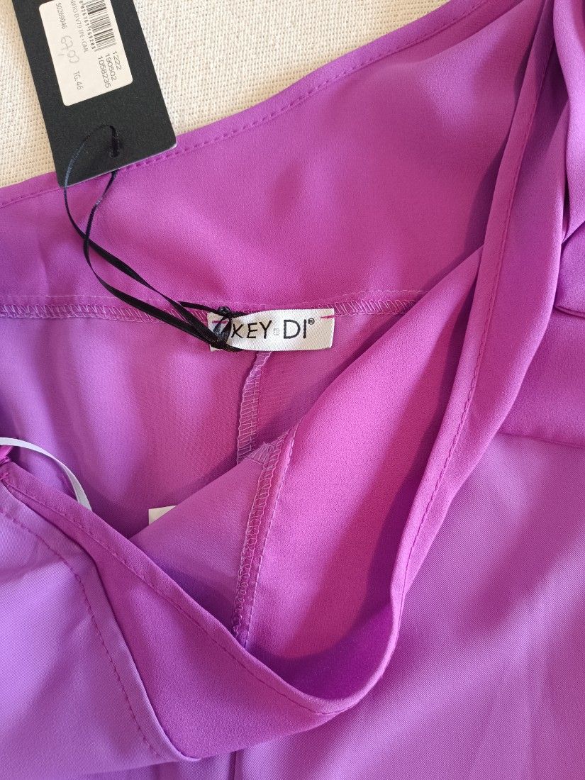 Salopetă elegantă Key Di violet/magenta