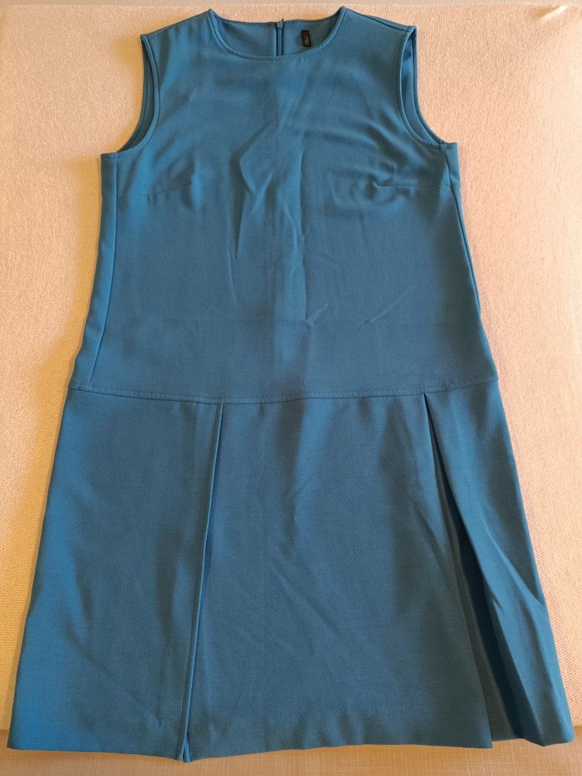 Rochie Stile Benetton albastru -turcoaz