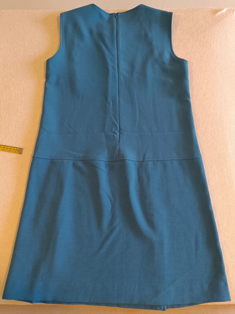 Rochie Stile Benetton albastru -turcoaz