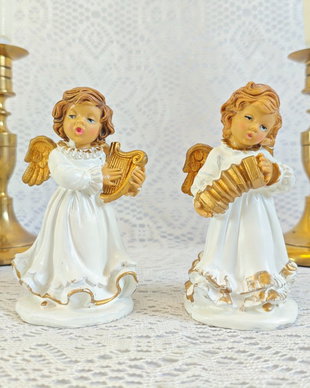 Set îngerași vintage de colecție