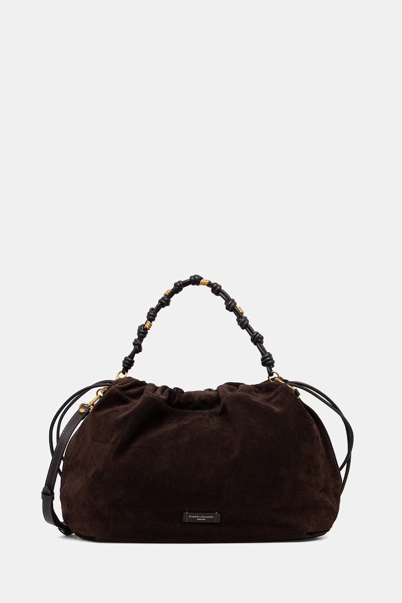 Gianni Chiarini geantă shopper pentru femei din piele întoarsă MORGANA