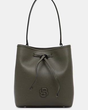 BOSS geantă pentru femei cu imitație de piele Anett Drawstring