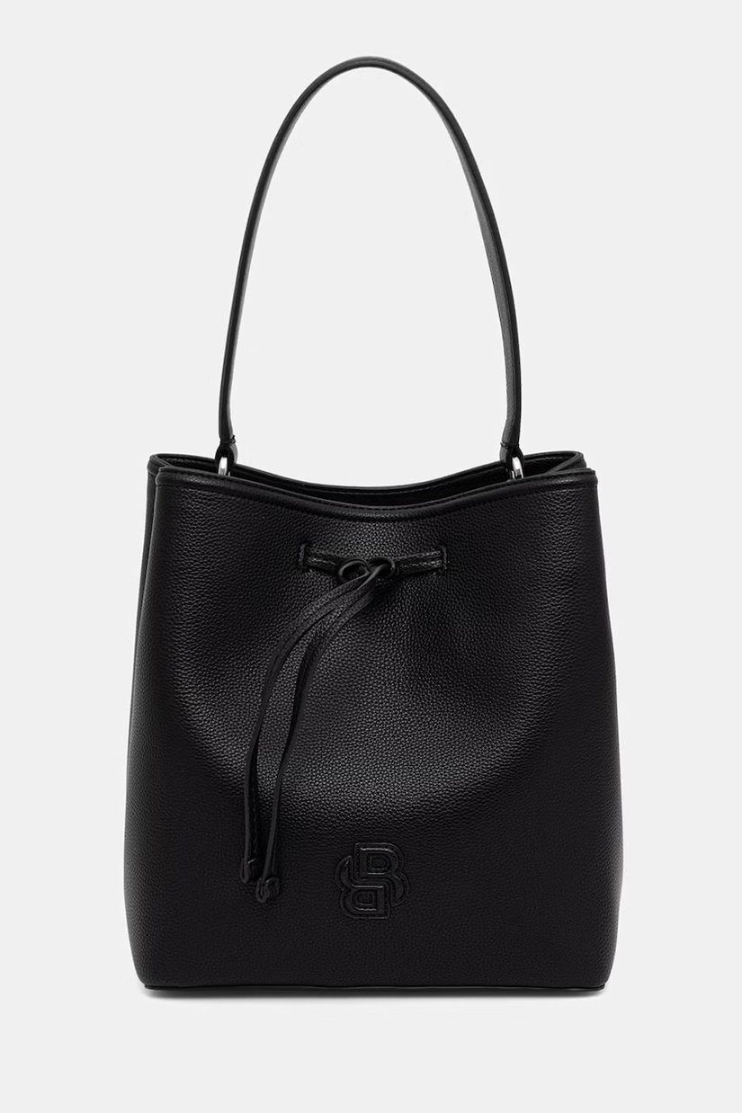 BOSS geantă pentru femei cu imitație de piele Anett Drawstring
